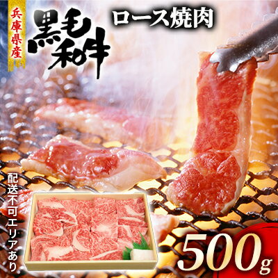 牛肉 兵庫県産 黒毛和牛 焼肉 ロース 500g[牧場直売店][ お肉 焼肉用 アウトドア バーベギュー BBQ 霜降り ] [お肉・牛肉・ロース・焼肉・バーベキュー]