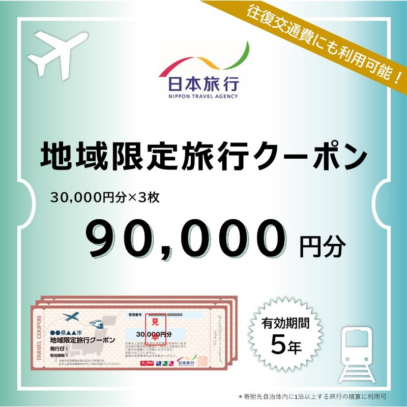 兵庫の旅行券（宿泊券） 【ふるさと納税】日本旅行　地域限定旅行クーポン【90，000円分】　【旅行・チケット・旅行・宿泊券】