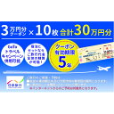 兵庫の旅行券（宿泊券） 【ふるさと納税】日本旅行　地域限定旅行クーポン【300，000円分】　【旅行・チケット・旅行・宿泊券】