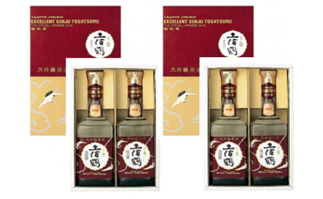 【ふるさと納税】西脇市産山田錦使用「土佐鶴 大吟醸 原酒 天平」（720ml×2本）2セット