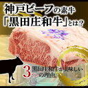 【ふるさと納税】【神戸ビーフ】しゃぶしゃぶ用 黒田庄和牛（モモ・ウデ肉・400g） 肉 しゃぶしゃぶ 牛肉 冷蔵 3