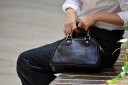 【ふるさと納税】鞄職人が手掛ける【クラシックバッグ】ブラック