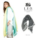 【ふるさと納税】播州織 ダブルフェイスコットン ストール【 L.E.O.】BLACK ブラック