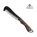 【ふるさと納税】【FEDECA】 鍛造バトニング鉈 プレーンブラウン 000924 薪割り工具 アウトドア キャンプ バトニングツール 使いやすい