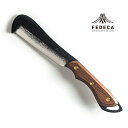 【ふるさと納税】【FEDECA】 鍛造バトニング鉈 プレーンブラウン 000924 薪割り工具 アウトドア キャンプ バトニングツール 使いやすい