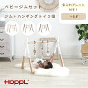 【ふるさと納税】No.151 HOPPL(ホップル) ベビージムセット(赤ちゃん用遊びジム) / ベビー 赤ちゃん 新生児 乳児 子供 男の子 女の子 木のおも...