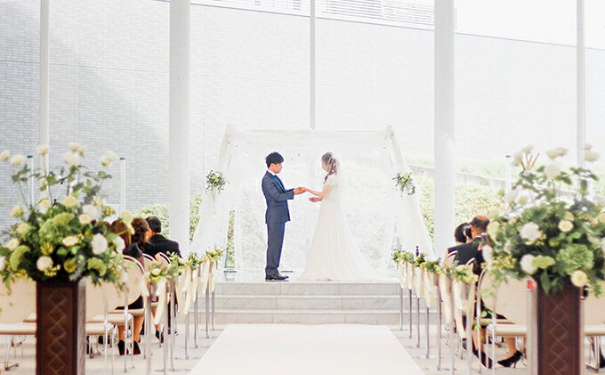 【ふるさと納税】「Happy Ceremony」シンプル挙式プランチケット 体験チケット 結婚式 レンタル 衣装 ヘアー メイク ウエディング ウエディングドレス タキシード f282189-ono-10000624 兵庫県小野市 サンプル画像3
