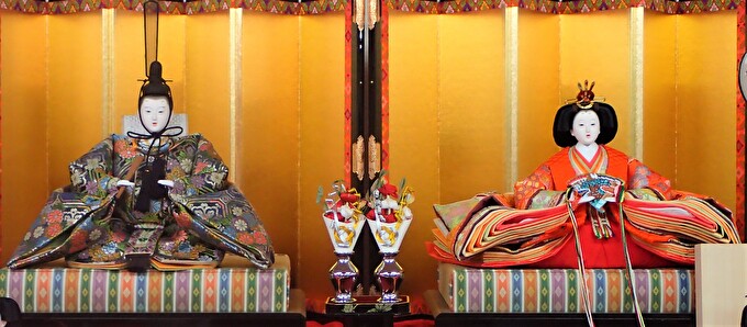 兵庫県小野市の【ふるさと納税】雛人形　京七番親王　7段15人毛氈飾り　No.7-710 桃の節句 お雛祭り お雛様 ひな祭り 子供 孫 女の子 初節句｜アングル3