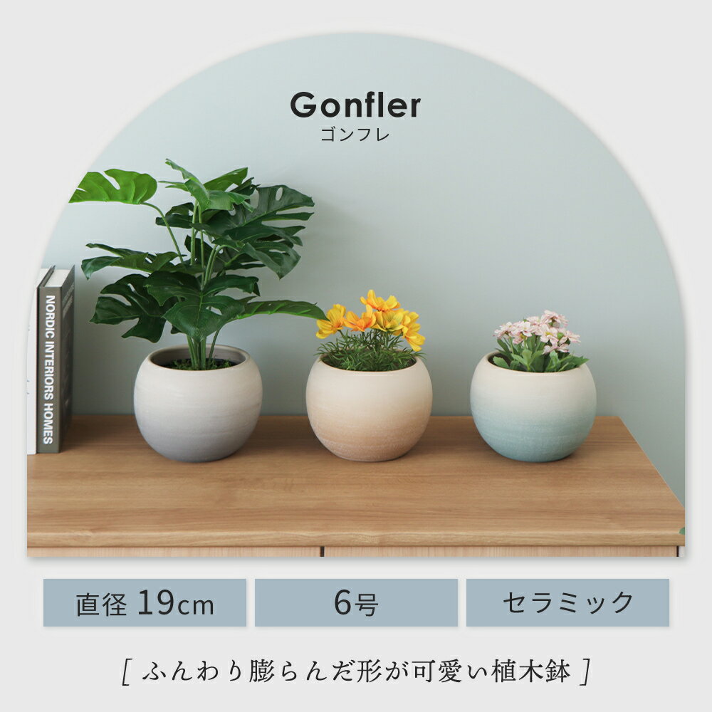 植木鉢 Gonfler(ゴンフレ)