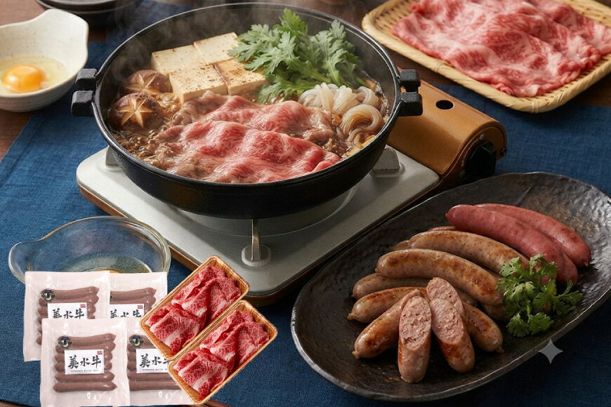 ふるさと納税 牛肉 美水牛 切り落とし 美水牛ミート クラフトセット 牛ウインナー 丸優 兵庫県 三田市 3d28bae5900 f282197-sanda-10001077 兵庫県三田市 サンプル画像2