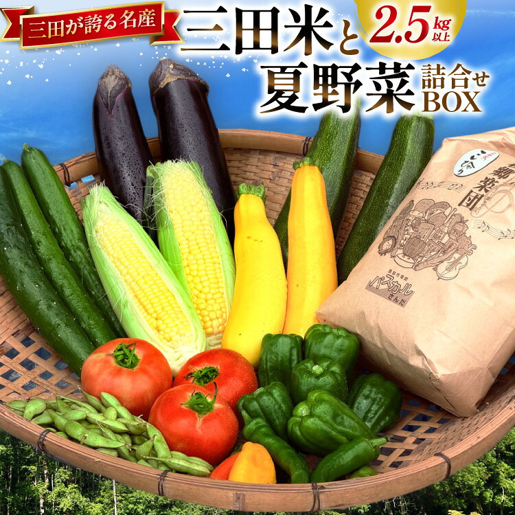 三田米と旬の夏野菜詰め合わせBOX [パスカルさんだ 兵庫県 三田市 3d28bae660051] 三田米 米 新米 白米 今摺米 野菜 野菜詰め合わせ 野菜セット 旬の野菜 夏野菜 産地直送 クール便 詰め合わせ 冷蔵 期間限定 数量限定