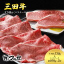 【ふるさと納税】三田牛 すき焼 530g & ミニステーキ 約100g×2枚 ステーキ ビフテキ 勢戸 牛肉 ギフト 肉 お祝い 但馬牛 神戸牛 三田牛 数量限...