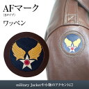 【ふるさと納税】AFマーク (Bタイプ) アメリカ軍 ワッペン ファッション ミリタリー ギフト 人気 ふるさと納税 ふるさと 人気 おすすめ 送料無料 兵庫県...