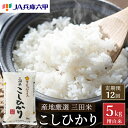 【ふるさと納税】【予約受付開始】【定期便】【令和7年度産】 三田米 コシヒカリ 5kg 12か月連続 こめ コメ 米 おこめ オコメ お米 白米 こしひかり 数...