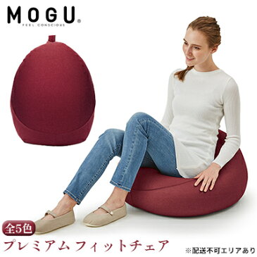 【ふるさと納税】【MOGU-モグ‐】プレミアム　フィットチェア〔 クッション ビーズクッション リビングクッション〕　【 インテリア クッション 小さめチェア 心地よい MOGU ビーズクッション 日本製 】