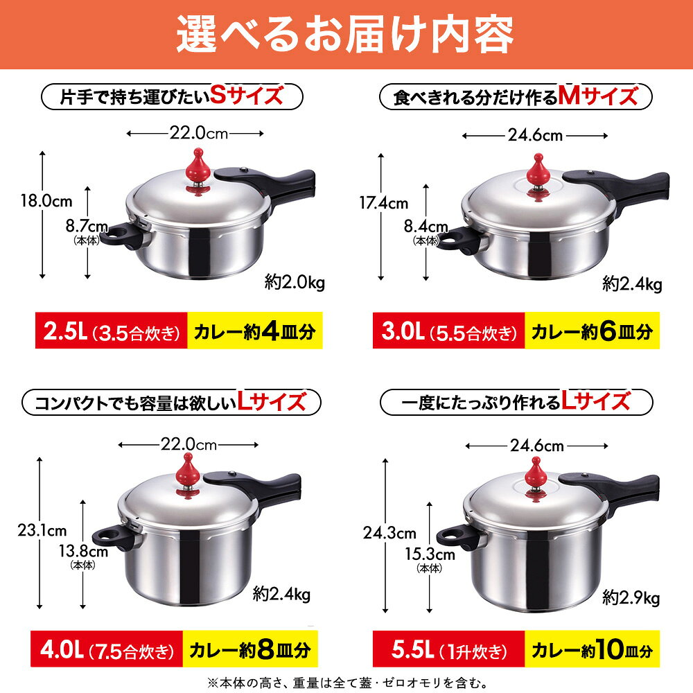 【ふるさと納税】[ ゼロ活力なべ オールパンゼロ セット（選べるサイズ・カラー） ...