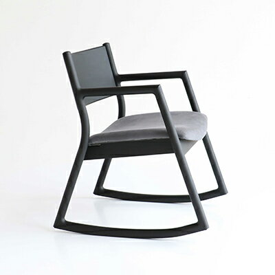 ڤդ뤵ǼǡU-La Rocking Chair -Premium Black-   餷 㤤ؤ ƥꥢ ...