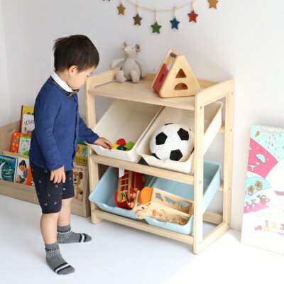 楽天兵庫県加西市【ふるさと納税】Kids Toybox Rack -バズ- キッズ 入学祝 子供用 新生活 インテリア おしゃれ かわいい おもちゃ　【 インテリア 子供部屋 リビング 子供用 おもちゃ収納 収納ラック 収納 すっきり コンパクト 子供服 学習用品 】　お届け：3月中旬以降順次発送