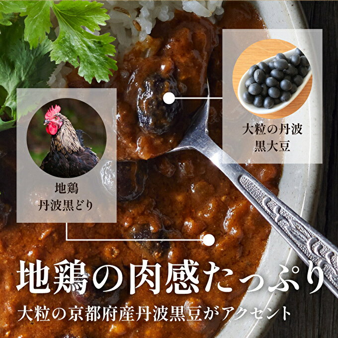 【ふるさと納税】神戸牛 100% プレミアム ハンバーグ カレー セット 国産 肉 牛肉 冷凍 小分け 地鶏 丹波黒どりと京都府産黒大豆のキーマカリー 鶏肉 レトルトカレー f282201-kasai-10001527 兵庫県加西市 サンプル画像3