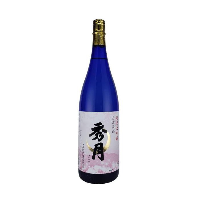 【ふるさと納税】「秀月」　純米大吟醸　1.8L×1本 | 日本酒 地酒 酒 お酒 さけ sake 狩場一酒造 お取り寄せ 人気 おすすめ 兵庫県 丹波篠山市