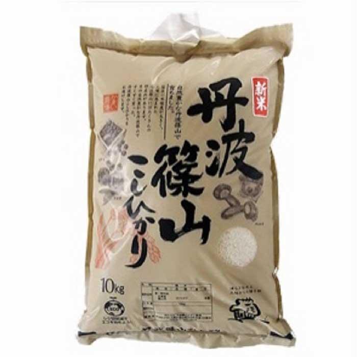 丹波篠山産コシヒカリ白米10kg