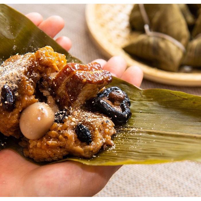 【ふるさと納税】丹波黒豆肉粽(ちまき）と黒豆薬膳茶のギフトセット