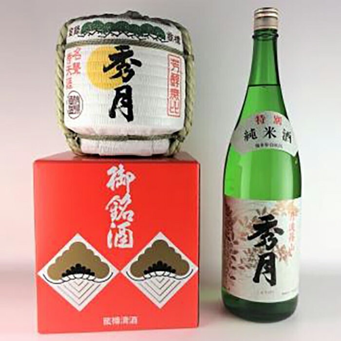 【ふるさと納税】菰樽入り　特別純米酒（1.8L） | 日本酒 地酒 酒 お酒 さけ sake 狩場一酒造 お取り寄せ 人気 おすすめ 兵庫県 丹波篠山市