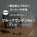【ふるさと納税】ブルーマウンテンNo.1 100g×2(粉) 兵庫県 丹波篠山市 コーヒー 珈琲 カフェ好き 珈琲好き 自家焙煎 香り高い