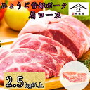 【ふるさと納税】兵庫県産 ひょうご雪姫 ポーク 肩ロース ブロック 2.5kg以上 | 豚 丹波篠山市 豚肉 国産 ロース肉 ブロック肉 グルメ 美味しい お得...