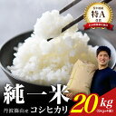 【ふるさと納税】【令和7年産】丹波篠山産 コシヒカリ 20kg(5kg×4袋) 兵庫県 丹波篠山市 白米 100%単一原料米 産地直送米 贈答 おいしい お米 ...