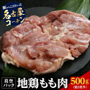 【ふるさと納税】名古屋コーチン丹波ささやま地鶏イチオシもも肉500g(約1枚半) 兵庫県 丹波篠山市 鶏肉 とり肉 鳥肉 チキン 地鶏 やきとり グルメ 美味しい 唐揚げ 業務用 鶏肉 もも肉 モモ お取り寄せ 冷凍食品