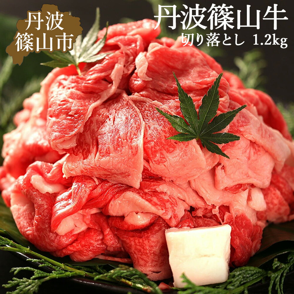 丹波篠山牛 肉 牛肉 切り落とし 1.2kg ( 300g × 4パック )