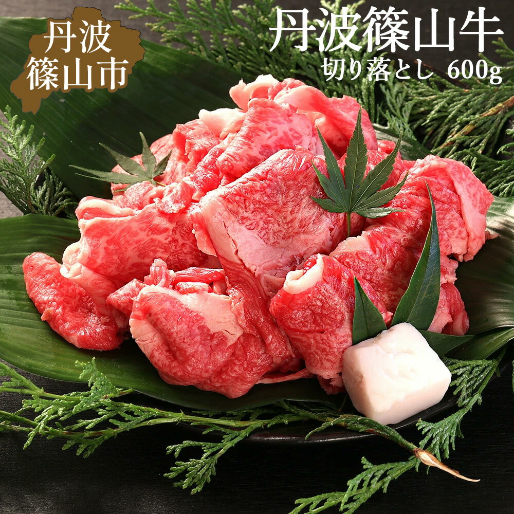 丹波篠山牛 肉 牛肉 切り落とし 600g ( 300g × 2パック )