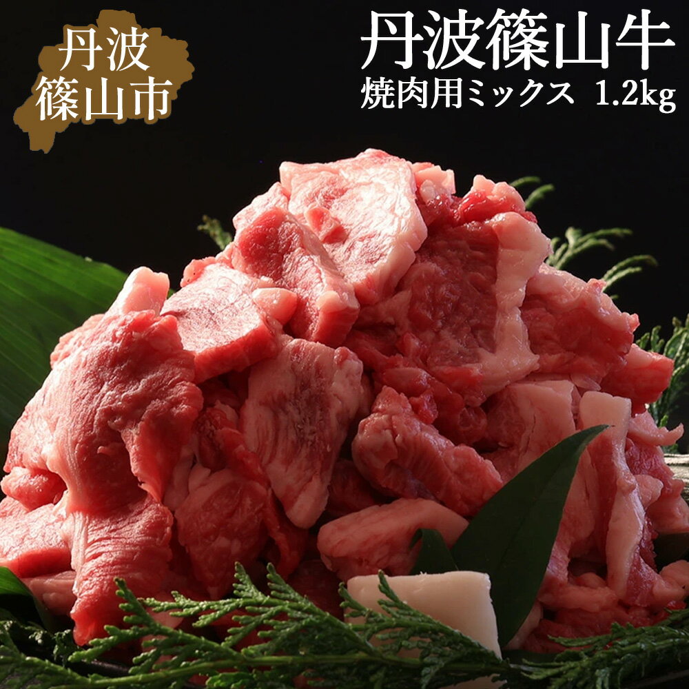 2位! 口コミ数「2件」評価「4」訳あり 丹波篠山牛 肉 焼肉 1.2kg ( 600g × 2パック )