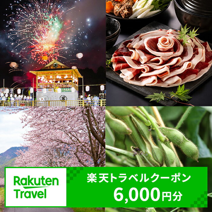 兵庫県丹波篠山市の対象施設で使える楽天トラベルクーポン 寄付額20,000円