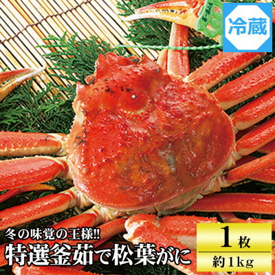 【ふるさと納税】兵庫県香住産 特選釜茹で松葉ガニ【11月中旬以降発送】【配送不可地域:離島】【1149881】 【ふるさと納税】兵庫県香住産 特選釜茹で松葉ガニ【11月中旬以降発送】【配送不可地域:離島】【1149881】