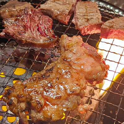【ふるさと納税】神戸ビーフ　焼き肉・カルビセット　合計1100g　YBY3【配送不可地域：離島】【1340606】