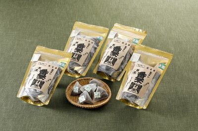 丹波・有機栽培 天日干し赤ちゃん番茶テトラ(2g×20個入り)4袋