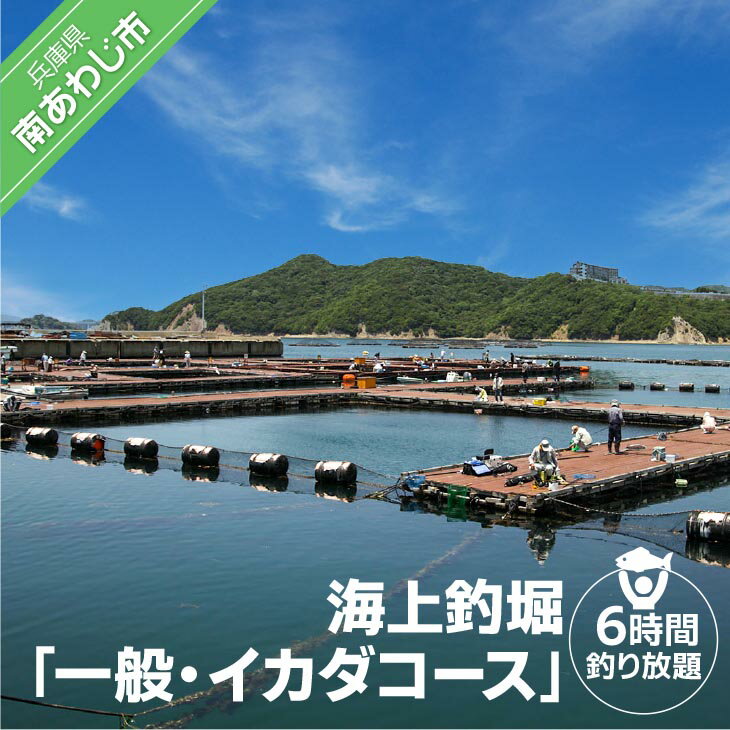 海上釣堀「一般・イカダコース」(6時間釣り放題)