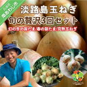 【ふるさと納税】【全3回定期便】淡路島たまねぎ 旬の贅沢セット!【2・5・7月発送】〈2kg〉〈5kg〉