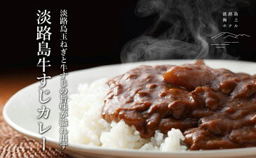 【ふるさと納税】淡路島海上ホテル　牛すじカレー　10食