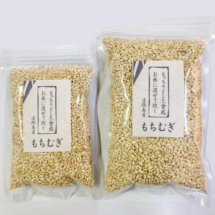 【ふるさと納税】【マルジンファーム】淡路島 南あわじ産　もちむぎ（キラリモチ）1.5kg