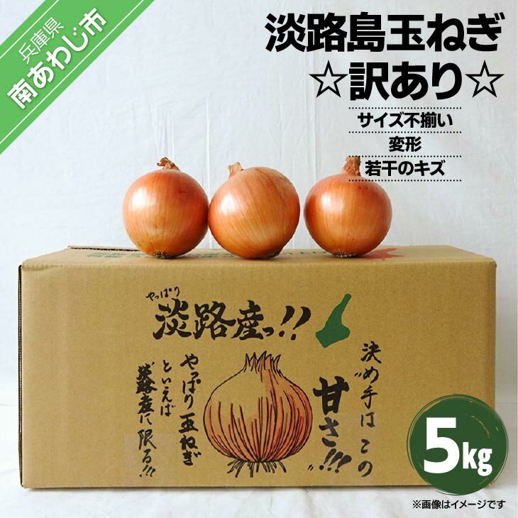 【ふるさと納税】淡路島玉ねぎ5kg（訳あり）のサムネイル