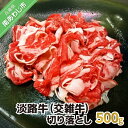 【ふるさと納税】淡路牛(交雑牛)切り落とし 500g