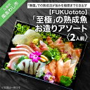 13位! 口コミ数「0件」評価「0」【FUKUototo】「至極」の熟成魚 お造りアソート(2人前)