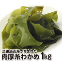 【ふるさと納税】糸わかめ 1kg