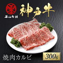 但馬牛 【ふるさと納税】神戸牛 焼肉カルビ 300g 神戸ビーフ 神戸肉 但馬牛 カルビ 牛カルビ 和牛カルビ 焼肉用 焼き肉用 ブランド和牛 ブランド牛 国産 和牛 国産牛 国産和牛 黒毛和牛 牛肉 お肉 牛 肉 精肉 焼肉 焼き肉 BBQ バーベキュー おうち焼肉 冷凍 兵庫県 朝来市 AS17BB47