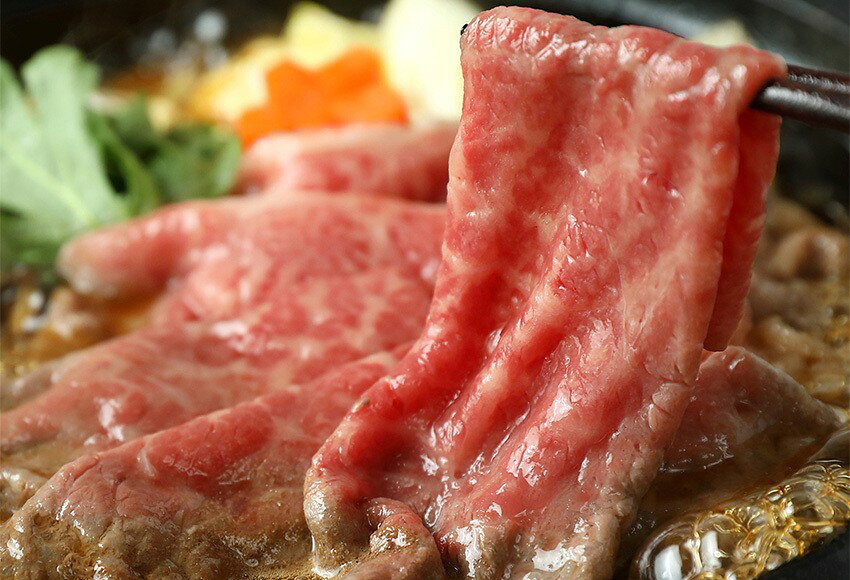 【ふるさと納税】【和牛セレブ】神戸牛すき焼き・しゃぶしゃぶスライス（ブリスケ）1.2kg 神戸牛 神戸ビーフ 神戸beef 但馬牛 和牛 黒毛和牛 国産牛 牛肉 お肉 すき焼き しゃぶしゃぶ ブリスケ 希少部位 ギフト f282251-asago-10001834 兵庫県朝来市 サンプル画像3