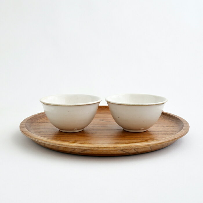[Awabi ware]汲み出し ペアセット(白磁×2) [決済から3ヶ月前後で発送]