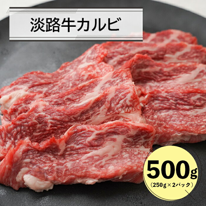 淡路牛カルビ 500g(250g×2)